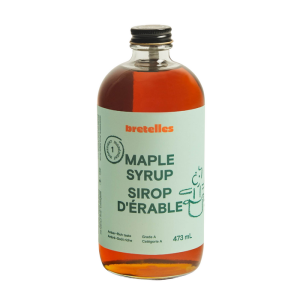 Bretelles Maple Syrup Bottle, 473ml (Amber, Rich Taste)