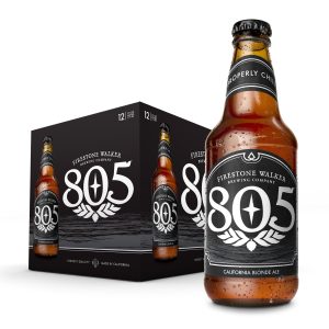 Firestone Walker 805 Blonde Ale Craft Beer, 12 Pack, 12 fl oz Bottles, 4.7% ABV