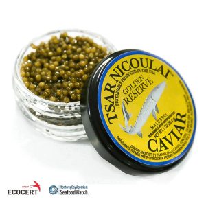 Golden Reserve Caviar — Tsar Nicoulai Caviar | Buy the Best American Sustainable Caviar