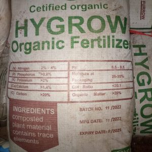 Hygrow Organic Fertilizer