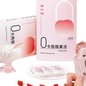 KLDSCP Keto Konjac Jelly Vegan, 0 Calories, 0 Sugar, 0 Carb (16 Pack, 300g)