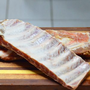 Pork belly ribs plain