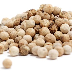 Whole White Peppercorns by Its Delish, 10 Oz Medium Jar